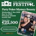 Mystery Bounty PartyPoker 2023 festival