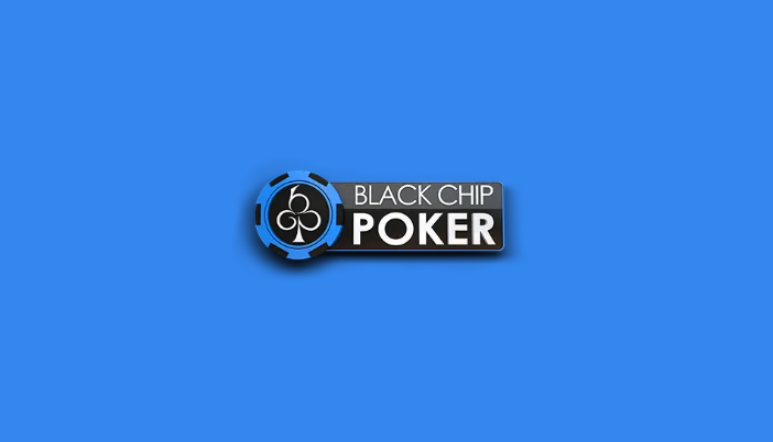black chip poker banner