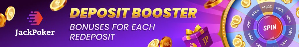 jackpoker deposit booster