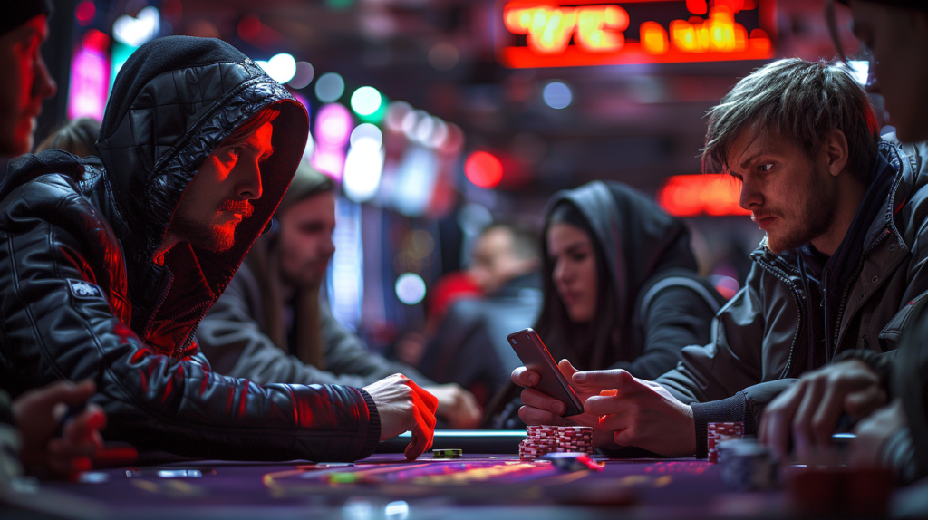redes sociales en poker profesional